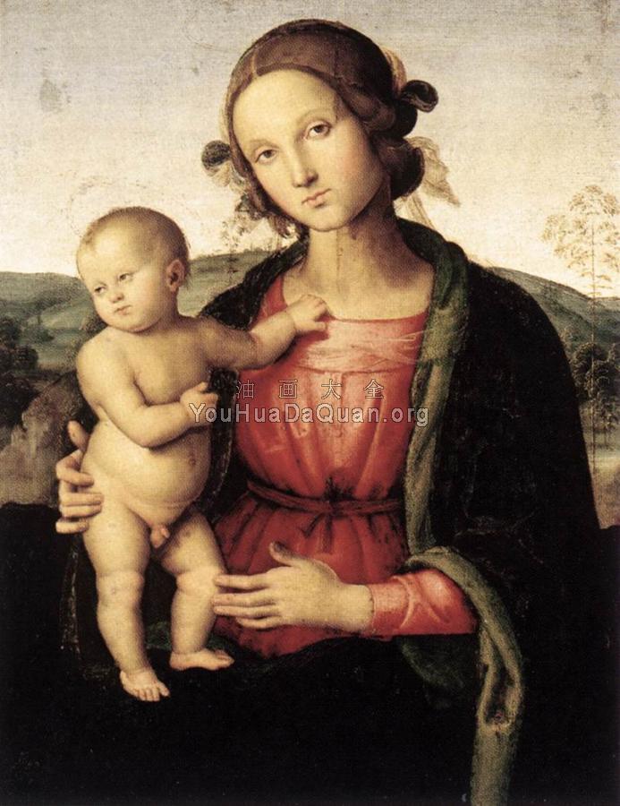 Madonna and Child - 彼得罗·贝鲁吉诺